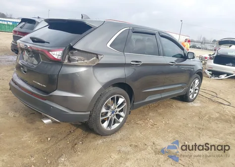 2015 Ford Edge Titanium from USA, damaged, VIN 2FMTK3K8XFBB19401